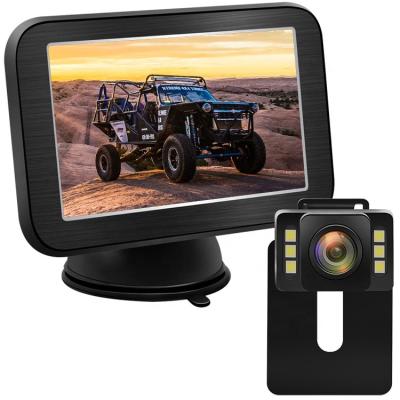 China 5 Inch Shockproof Wireless Reversing Camera And Monitor Kit With Parking Guidelines 5 Inch Color Control for sale