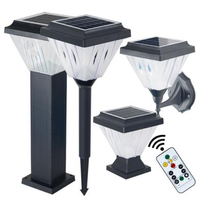 China Dual MPPT Advanced Charge Controller LAP Outside Unique Park Villa Waterproof Solar Powered Outdoor Led Solar Lamp for sale