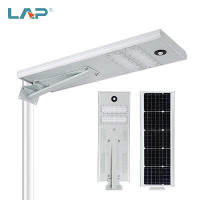 China With mono solar panel in high work efficiency > 21% LAP 40 W 30W 40W 20Watt 20 30 40 Watt Saa Ip65 All In One Led Solar Street Lights for sale