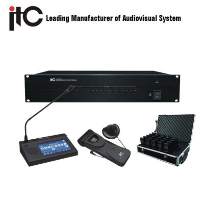 China Simultaneous Translation System 15 Language Translator For Multilingual Conference for sale