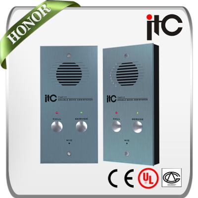 China 67 Series ITC IP Based Waterproof 2 Way Hospital Intercom T-6716 / T-6717 for sale