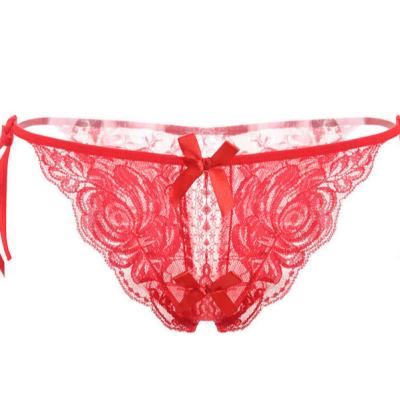 China Tights Low Waist Female Underwears Seamless Lace Thong Breathable  sex toys Transparent WomenPanty for sale