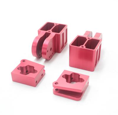 China Custom Aluminum CNC Machining Custom Color Aluminum Parts Anodizing Metal Mechanical Parts for sale