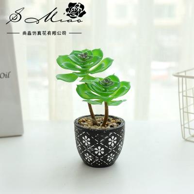 China Industrial Hot Sale Artificial Succulents For Wedding Decorations And Gifts Party Decor for sale