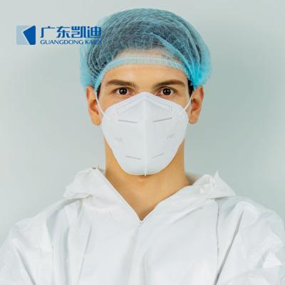 China Fast Delivery PM 2.5 Anti-dust FFP2 Foldable Nonwoven Respirator Kn95 Kn95 Anti-dust Face Mask 5 Layers Nonwoven With Ear Loop for sale