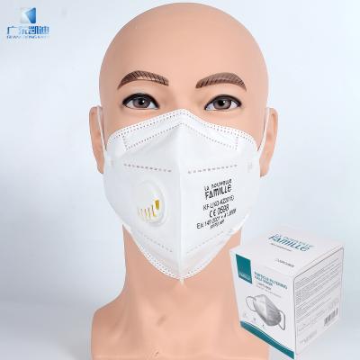 China 5 Ply ffp2 Nonwoven Protective Earloop 5Ply ffp2 Dust Masks Dust Masks Anti-Dust Anti-Dust Disposable Face Mask With Valve for sale