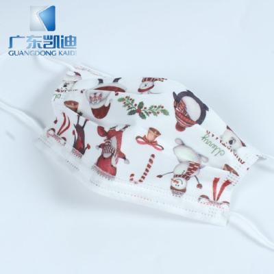 China Wholesale Reusable Washable Printed Christmas Face Maskes Public Place Custom Design Party Fashion Face Maskes for sale