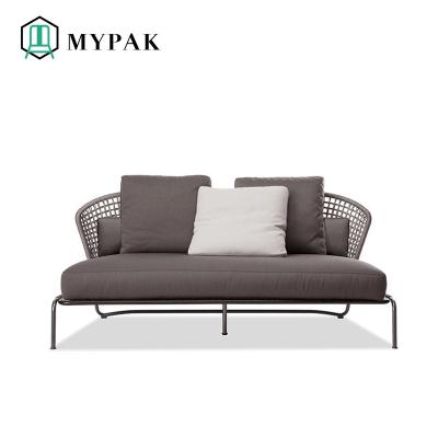 China MyPak Contemporary Hot Selling Wicker All Weather Rattan Sun Sun Beds Sofa Party Outdoor Furniture for sale