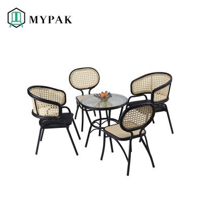 China MyPak Contemporary Hot Selling Backyard 4 Piece Outdoor Patio Garden Furniture High Quality Bar for sale