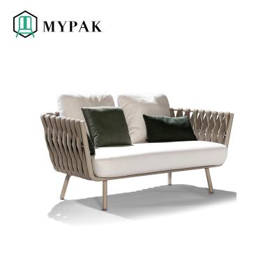 China New Style Contemporary Turkish Cast Aluminum Terrace Furniture MyPak Outdoor Daybed Sofa Set for sale