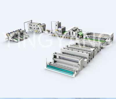 China Factory Machinery Nonwoven Geotextile Production Line for sale