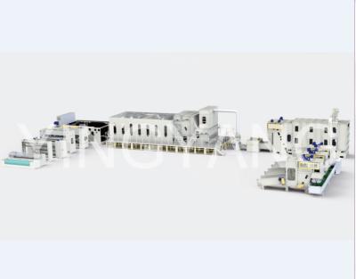 China Factory NEEDLE PUNCHED FIBERGLASS FELT PRODUCTION LINE for sale