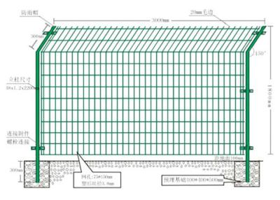 China Double wire fence for sale