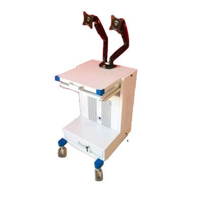 China Factory Promotion Easy Clean Hospital Multifunctional With Accessories ABS Medical Emergency Crash Trolley For Salt for sale