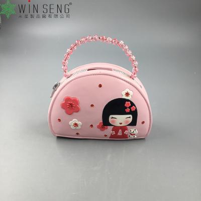 China 2022 Custom Gift Resin Bag Shape Small Money Saving Box For Party Favors for sale