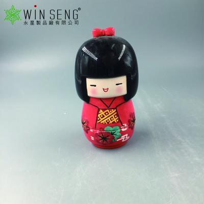 China Wholesale Japan Manufacture Kimono Sakura Red Decorate Puppet Doll for Female WS-08130 for sale