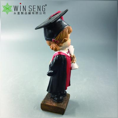 China Season Hot Sale Resin School Girl's Little Women Doctor Crafts Doll For WS-08129 for sale