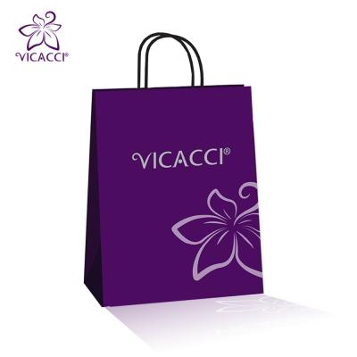 China High Quality Recyclable Paper Bag Custom Design With Logo Print for sale