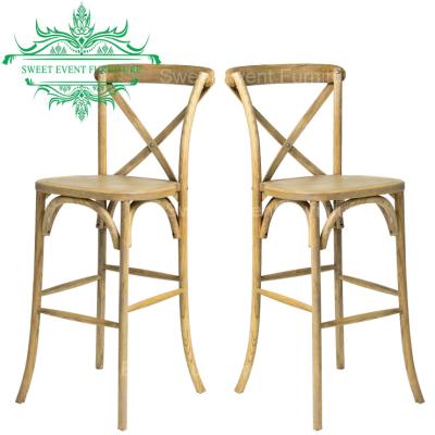 China Dining room wholesale birch bar chair factory bar giraffe wooden stools bar chair for sale