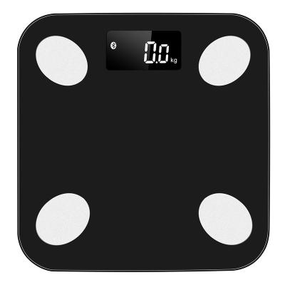 China PORTABLE Blue Fat BMI Scale Body Tooth Weight Machine Body Analyzer Electronic Digital Scale for sale