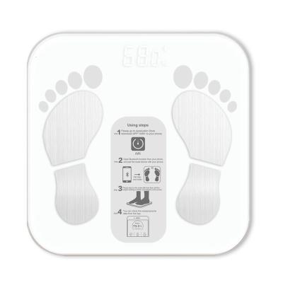 China Sustainable Hotel Bathroom Electronic Equipment Personal Smart Body Health Care Scale for sale