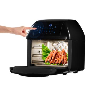 China 1500W Digital Electric Nonstick Cooking Mini Touch Air Oven Fryer Air Fryer For Home Use for sale