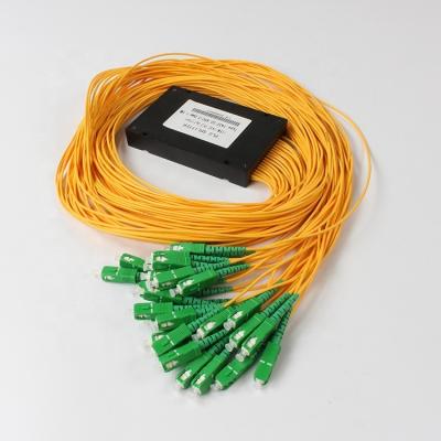 China 1*16 PLC Fiber Optic PLC Factory Direct Sales ODF Mini Splitter Box Shaped Splitter Optical Cassette Type for sale