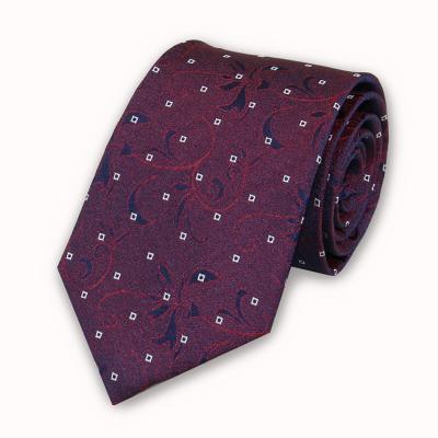 China Keeping Warm Winter Wholesale Men's Tie Silk Necktie Woven JACQUARD Classic cheap blue purple shining  Dot Neck Ties for business and wedding for sale