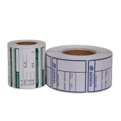 China Cardboard core and carbonless paper 76*65mm plastic two-ply roll core carbonless paper for sale