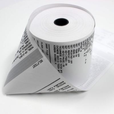 China Cardboard core and plastic core thermal fax paper in gold paper package for sale