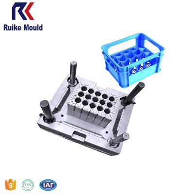 China 2344/718/NAK80/2343/H13/S136 Customized Factory Price Plastic Injection Vegetable Beer Crate Molding for sale