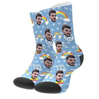 China Viable high quality socks print unisex custom socks custom made men socks dropshipping for sale