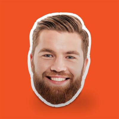 China New Arrival Inflatable Free Sample Good Quality Human Face Personalized Customized 3d Printed for sale