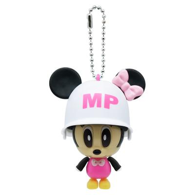 China doll bright color popular hot selling gift giving gift giving friends Mickey gift manufacturers wholesale key chain for sale