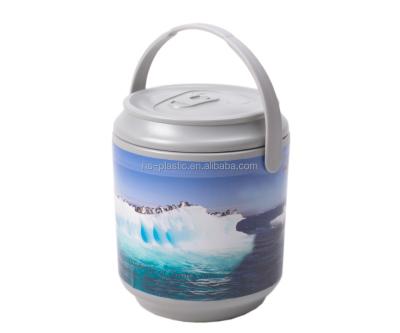 China Novelty Insulated Plastic Beer Bottle Shaped Cooler Box For Outdoor for sale