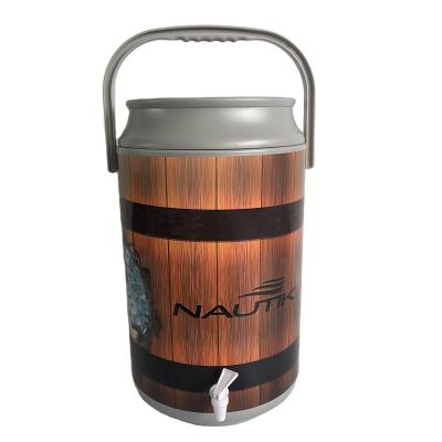 China Beer Brand Insulated Plastic Custom Box Shaped Cooler 24 Box Capacity for sale