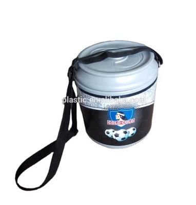 China Waterproof Plastic Round Box Cooler Box With Belt (1 Gallon) For Ice Bucket for sale