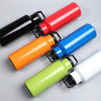 China PORTABLE Wholesale Double Wall Vacuum Flasks Metal Stainless Steel Insulated Water Bottle for sale