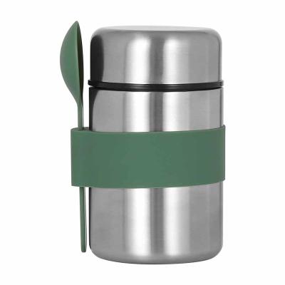 China PORTABLE Bpa Free Double Wall Stainless Steel Vacuum Insulated Thermos Food Warmer Food Flask for sale