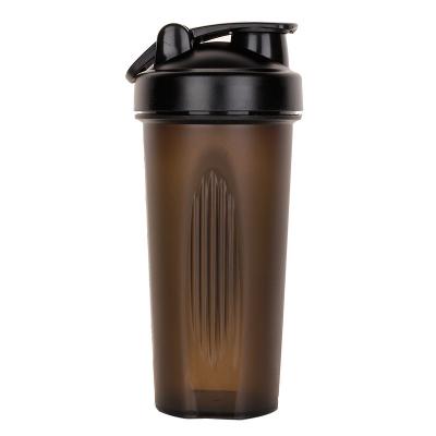 China Custom Viable Multicolor Modern Simple Plastic Logo Protein Shaker Bottle For Gym Sports Powder for sale