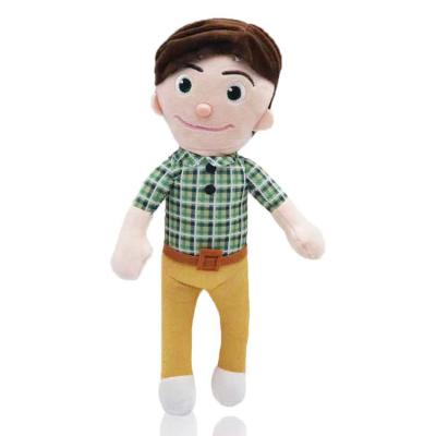 China New Creative Anime Family Plush Toy High Comfortable Texture Doll Boy Girl Gift for sale