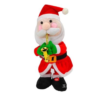 China New 2022 Cute High Quality Soft Christmas Snowman Plush Toy Santa Doll Boy Girl Gift for sale