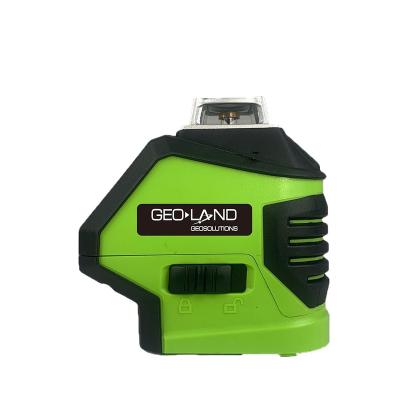 China B21CG Laser Tool 360 Green Lines Plastic+Metal Geo-earth Laser Level Self-Leveling Cross Line Laser Levels For Construction for sale