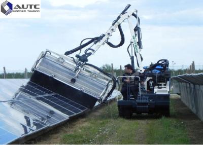 China Tragbare drehende Sonnenkollektor-Reinigungs-Bürste für photo-voltaische Gras-Wand-Solarreinigung zu verkaufen