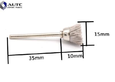 Chine Brosse sertie par replis de tasse de fil d'acier inoxydable de Dupont 20g 24mm à vendre