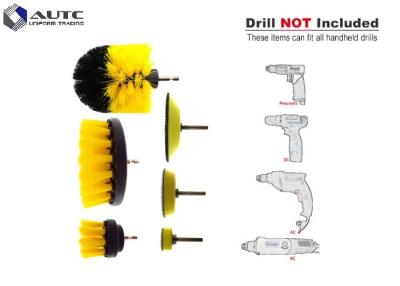 China Energie scheuern Nylonbohraufsatz-Ausrüstung der grill-Bürsten-elektrischen Bohrmaschine für Teppich-Glasautoreifen zu verkaufen