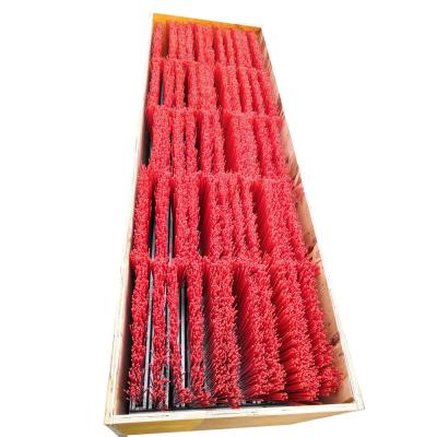 China Metal Based 3M Stiff Push Broom Head Forklift Brush Sweeper for sale