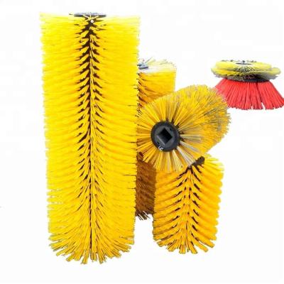 China Nylon Bristle Cleaning Roller Brush for sale