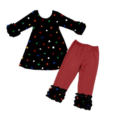 China Super soft factory OEM custom cute children's boutique clothing child autumn winter clothes wholesale kids clothes for sale