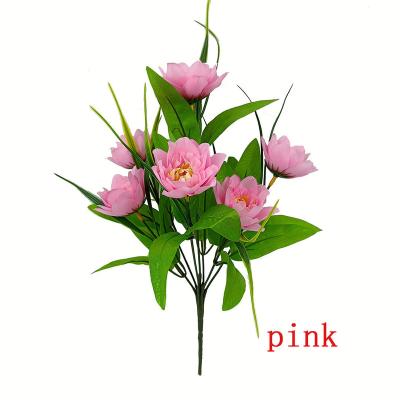 China New Minimalist Professional Manufacture Fake Flowers Cheap Artificial Peony for sale